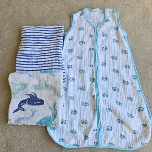 Aden + Anais Bundle-Sleep Sack & Swaddlers